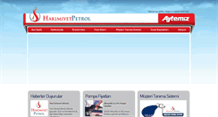 Desktop Screenshot of hakimiyetpetrol.com